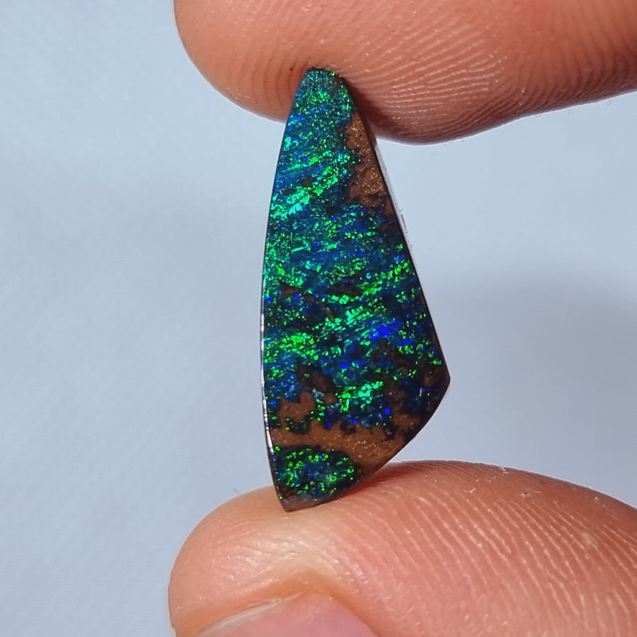 11.15 Ct Grün-Blauer Boulder Opal