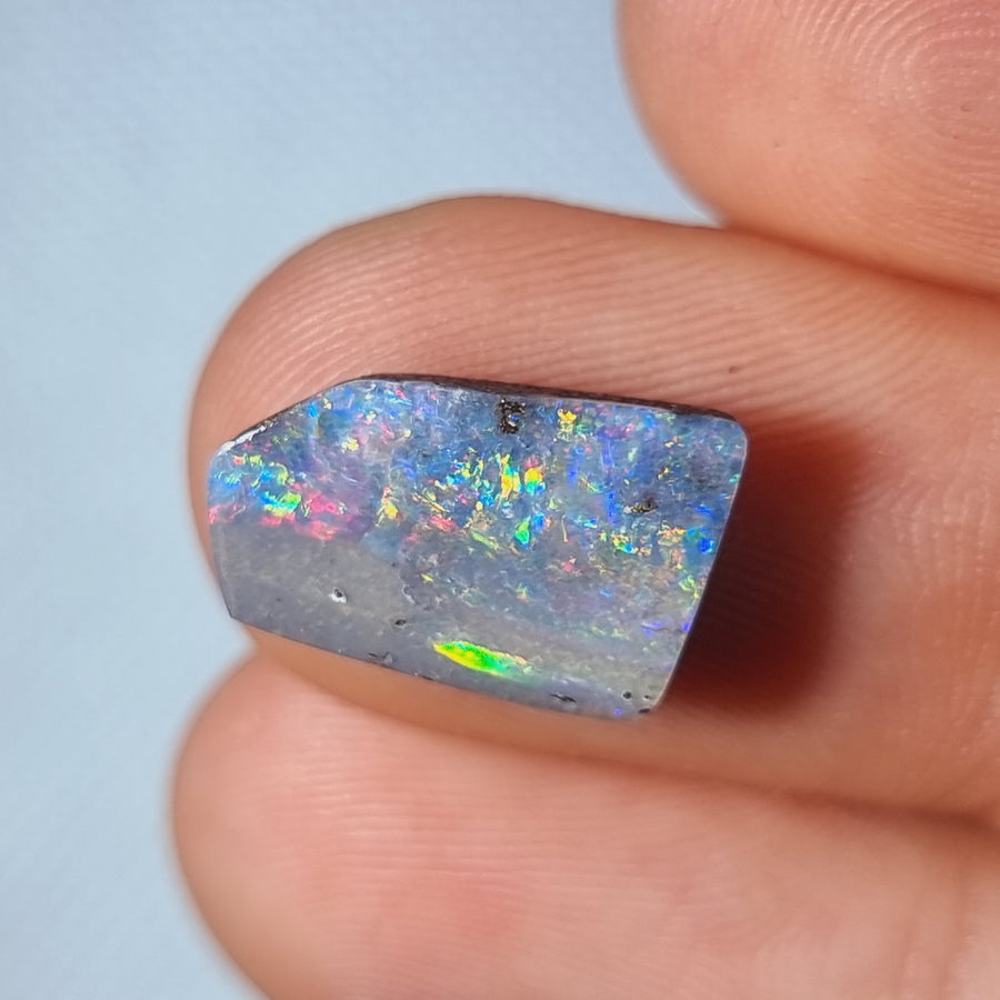 6.80 Ct Orange-Türkiser Boulder Opal