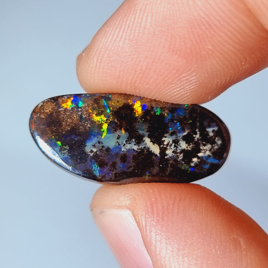 14,30 Ct schöner mehrfarbiger Boulder Opal